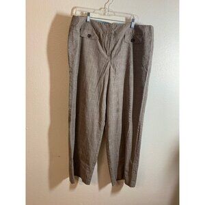 Cato Plaid Dress Pants Women Plus Size 18W Business Casual Y2K Retro Demure AC6